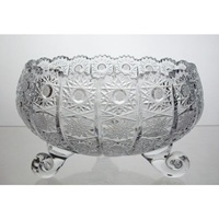 Coupe sur trois pieds en cristal 20cm. Collection Classique.