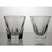 Coffret de 2 verres &agrave; whisky. Collection Moderne.