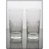 Coffret de 6 verres &agrave; eau. Collection Nostalgie.