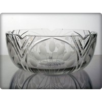 Coupe en cristal 25,5cm. Collection Nostalgie.