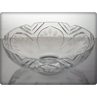 Coupe en cristal 25,5cm. Collection Nostalgie.