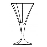 Verre &agrave; eau. Collection Thomas. 230ml.