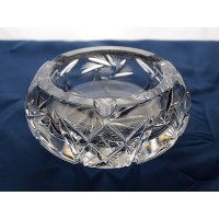 Cendrier en cristal 13cm. Style Lisbonne.