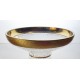 Coupe en cristal 25cm. Le Cristal et l'Or.