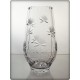 Crystal vase 20cm. Flower collection.