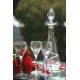 Decanter and 6 liqueur glasses. Spiral Collection.