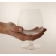 Paire de verres &agrave; Cognac en cristal pur.